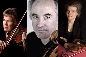Anke Dill, Violine Barbara Westphal, Viola Gustav Rivinius, Violoncello